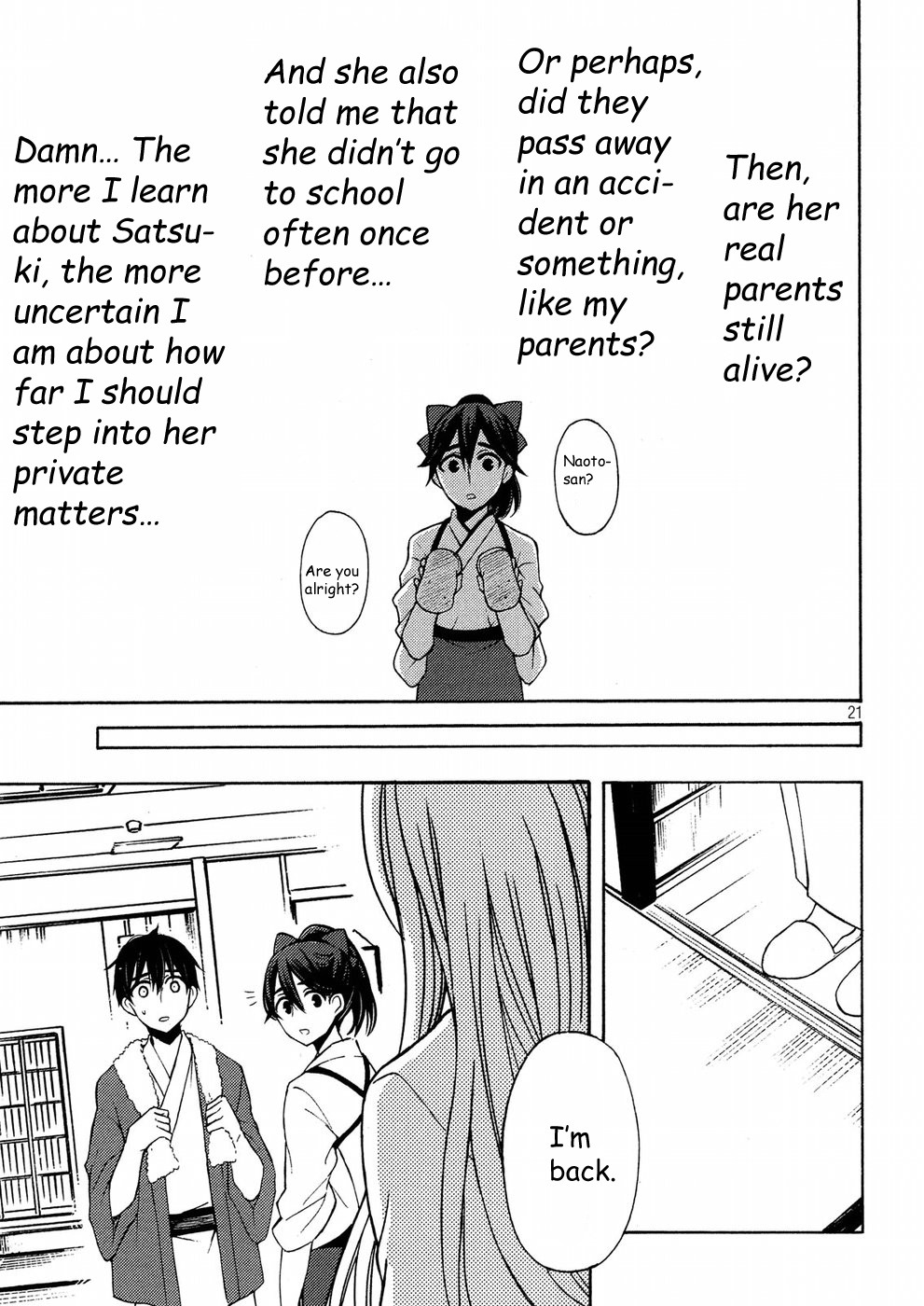 Watari-kun no xx ga Houkai Sunzen chapter 43 page 21