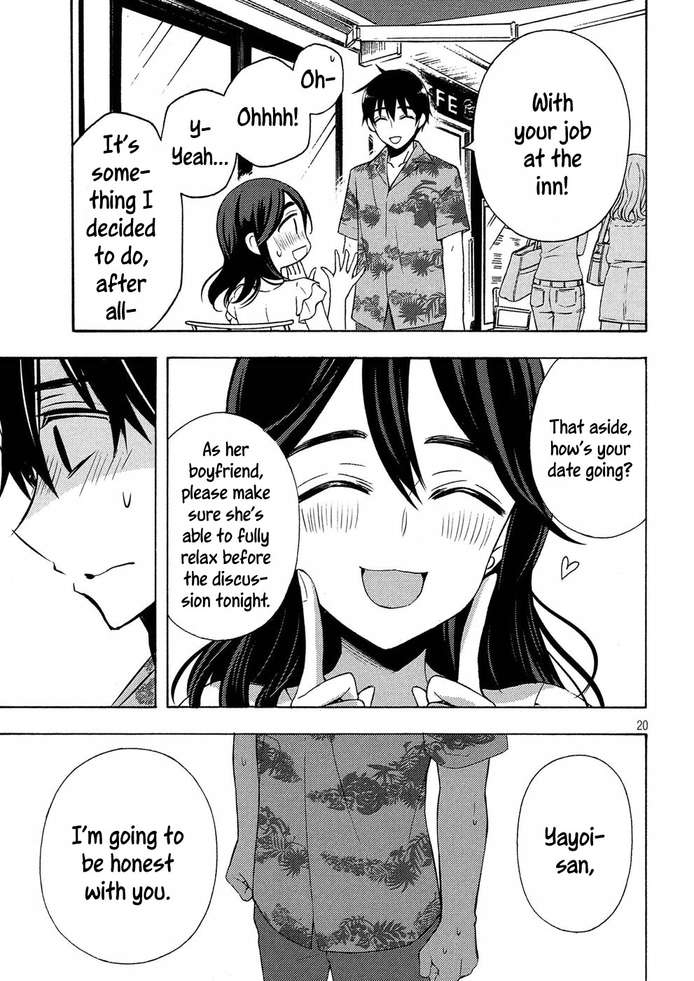 Watari-kun no xx ga Houkai Sunzen chapter 45 page 20