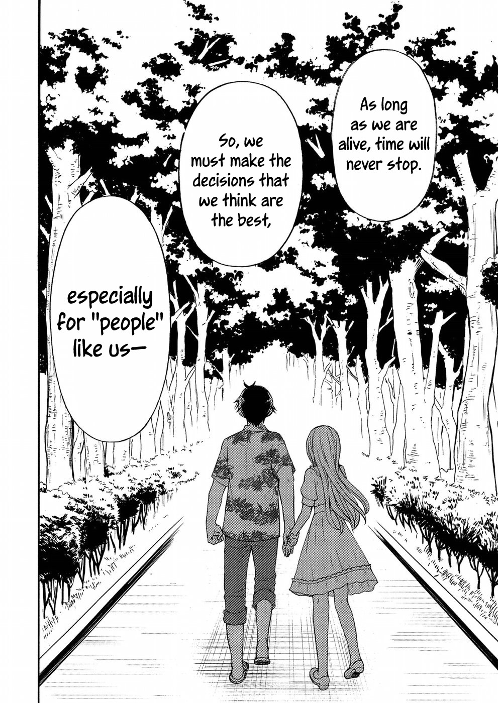 Watari-kun no xx ga Houkai Sunzen chapter 45 page 35