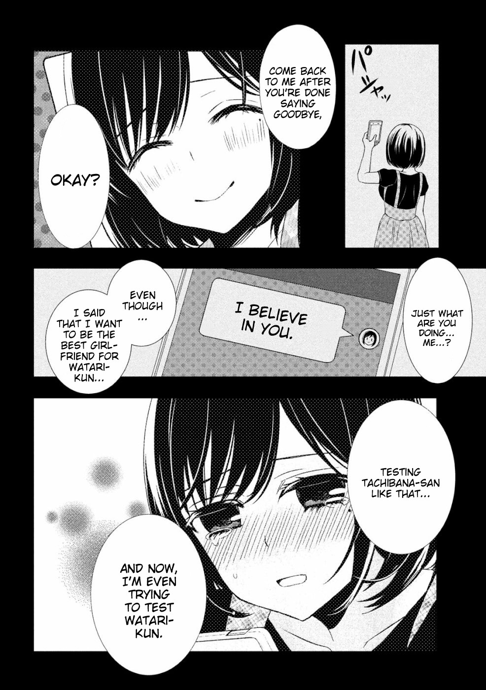 Watari-kun no xx ga Houkai Sunzen chapter 47 page 3