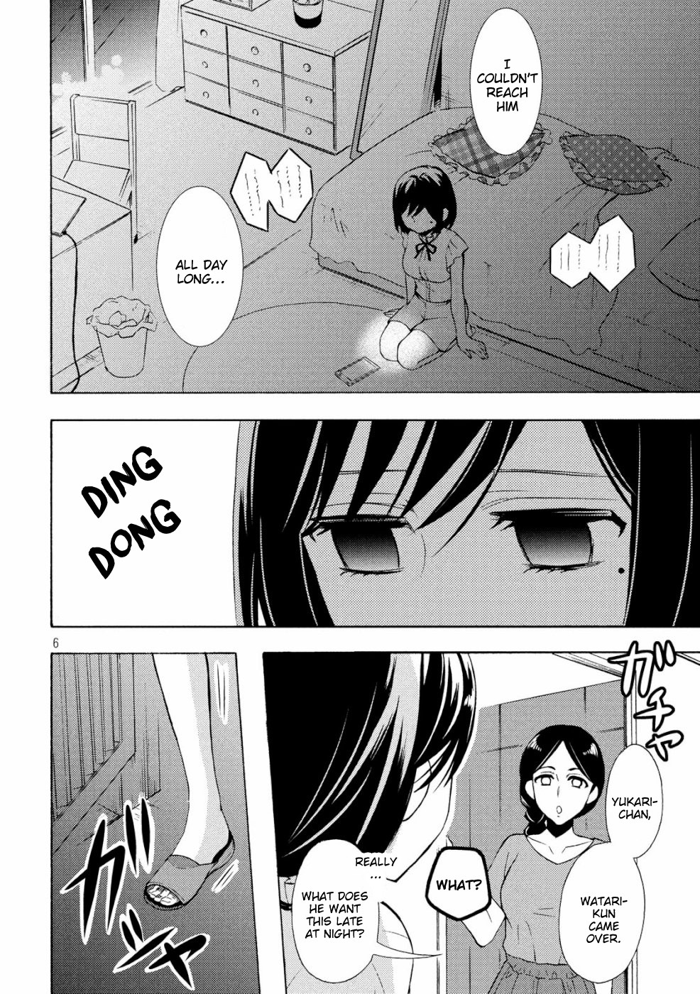 Watari-kun no xx ga Houkai Sunzen chapter 47 page 5