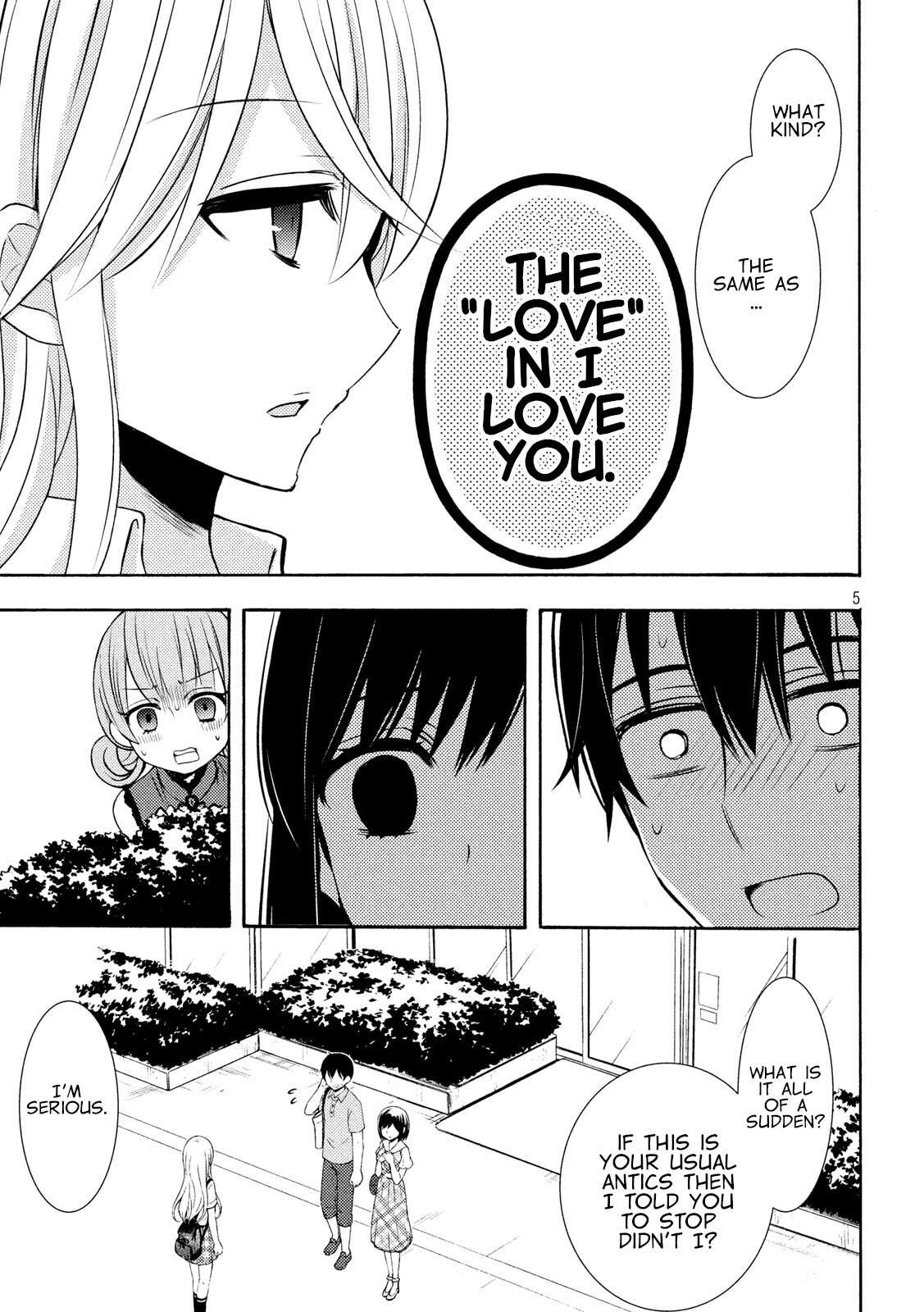 Watari-kun no xx ga Houkai Sunzen chapter 49 page 5