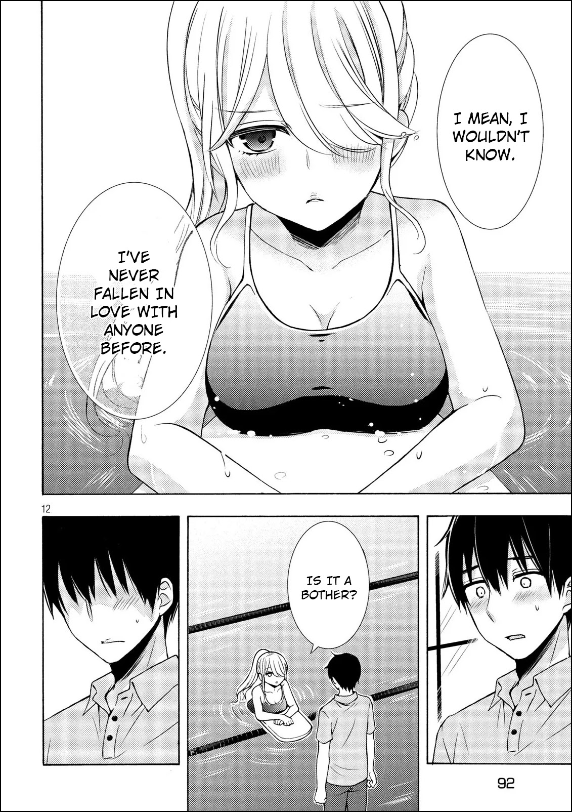 Watari-kun no xx ga Houkai Sunzen chapter 50 page 12