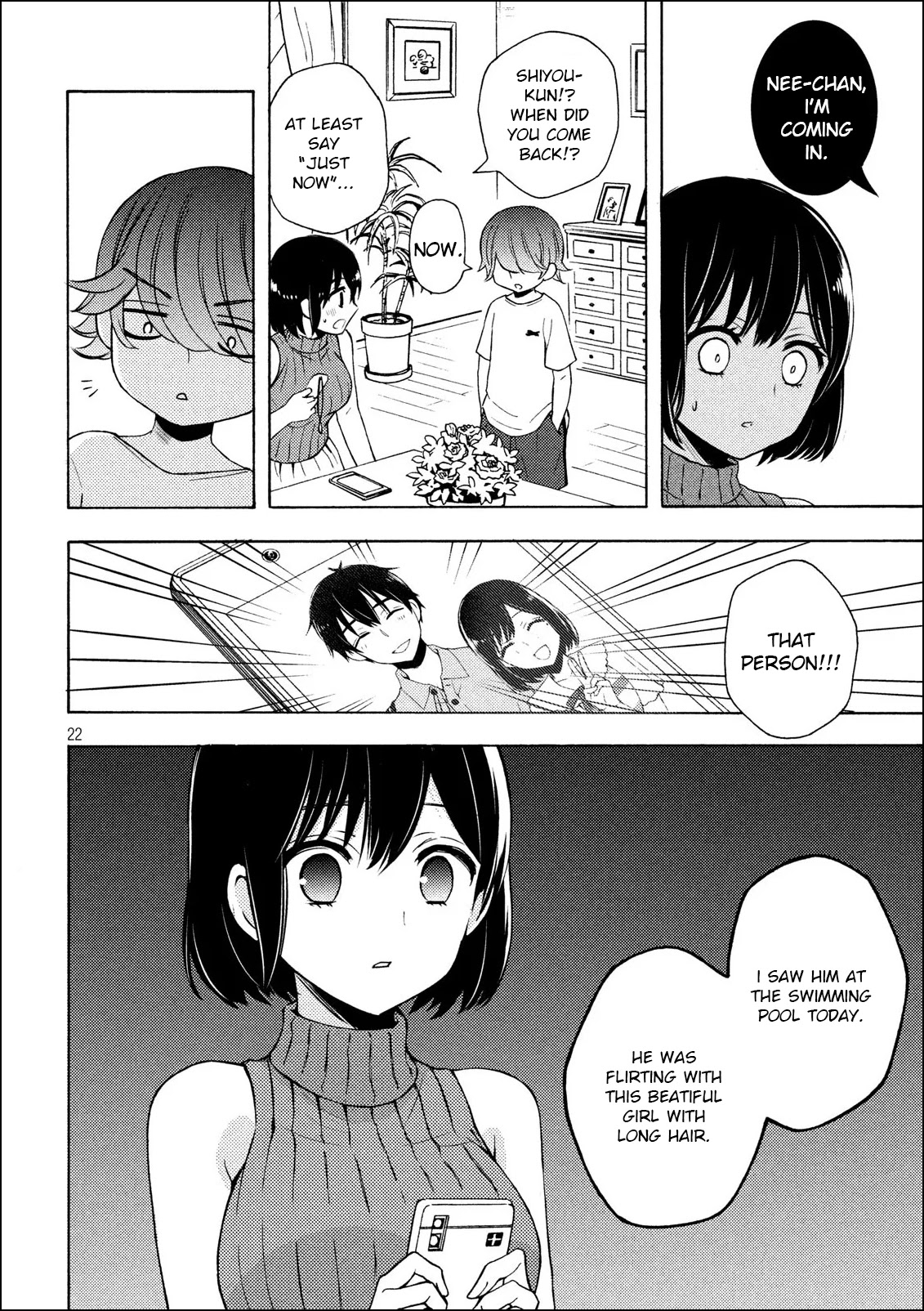 Watari-kun no xx ga Houkai Sunzen chapter 50 page 22