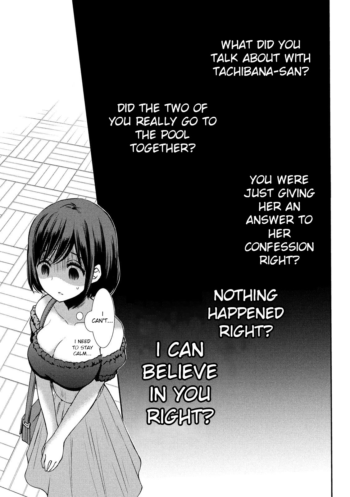 Watari-kun no xx ga Houkai Sunzen chapter 51 page 15