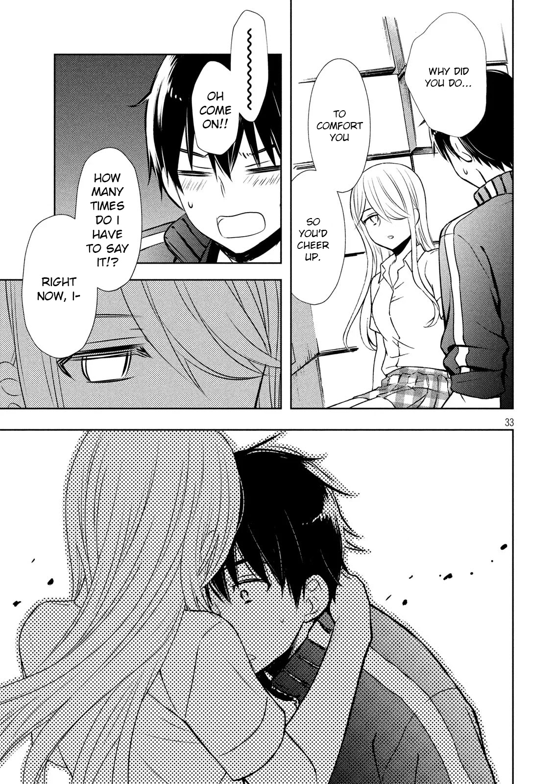 Watari-kun no xx ga Houkai Sunzen chapter 52 page 33