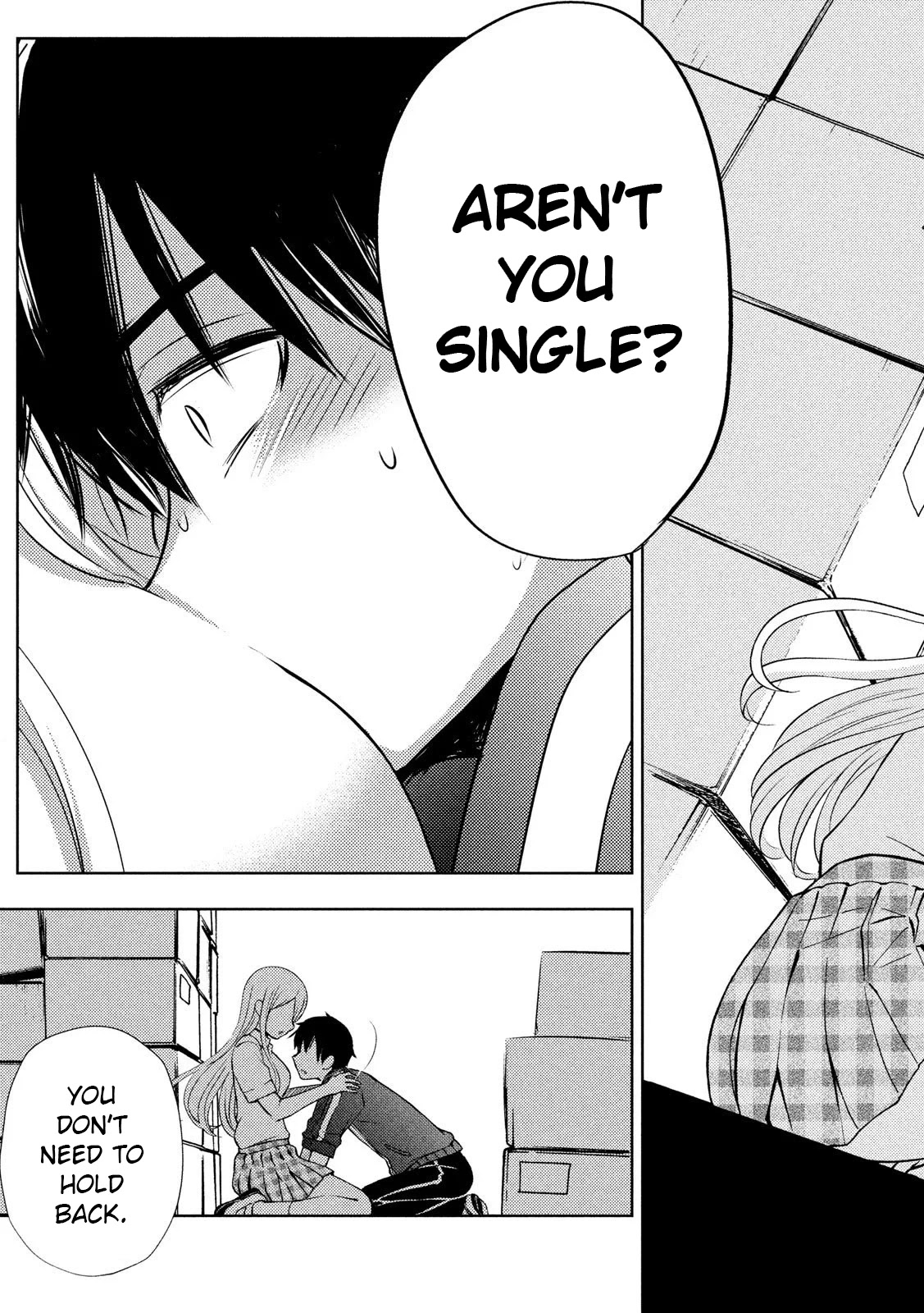 Watari-kun no xx ga Houkai Sunzen chapter 52 page 35