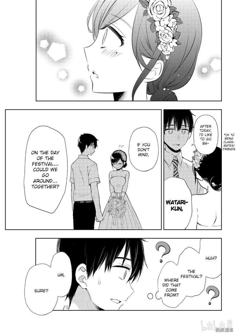 Watari-kun no xx ga Houkai Sunzen chapter 56 page 9