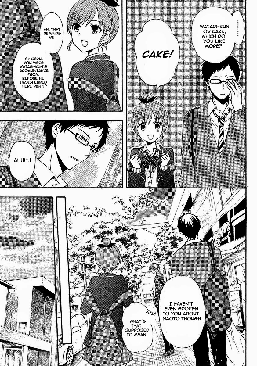 Watari-kun no xx ga Houkai Sunzen chapter 6 page 22