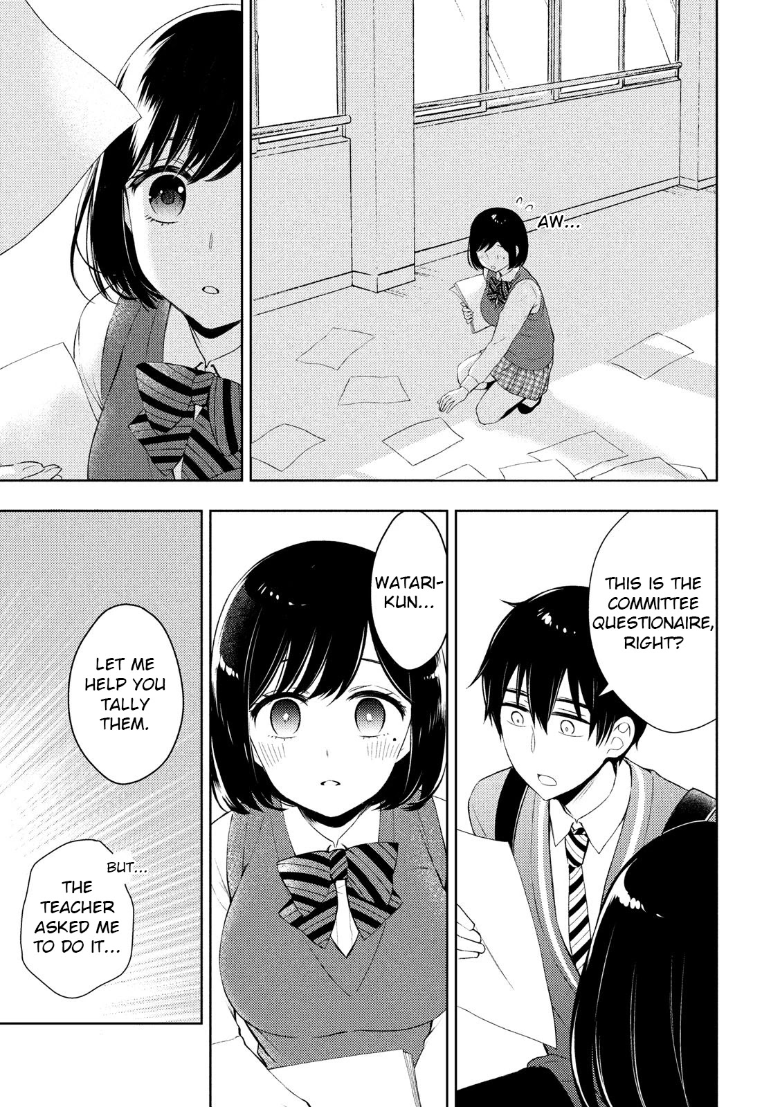 Watari-kun no xx ga Houkai Sunzen chapter 63 page 33