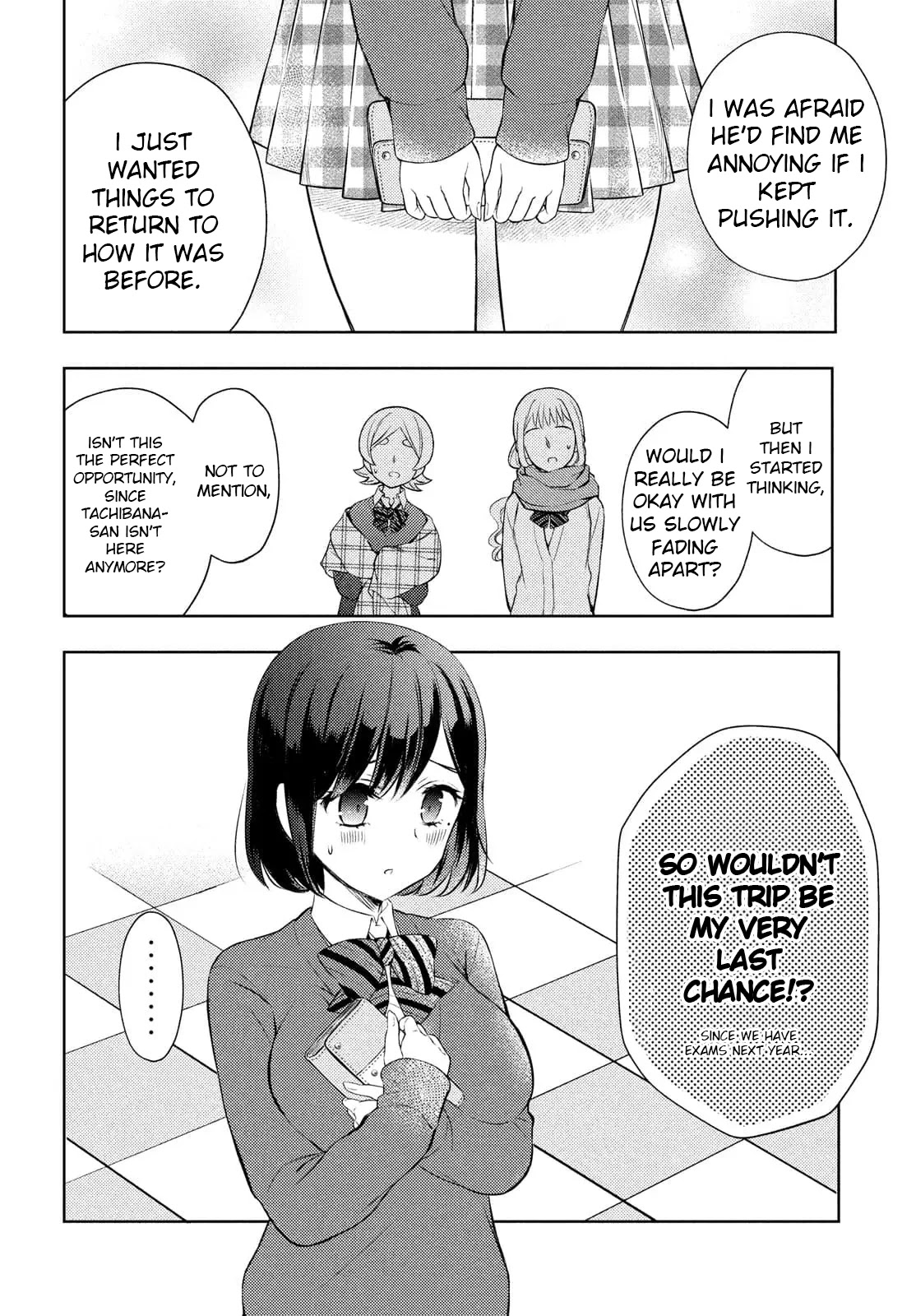 Watari-kun no xx ga Houkai Sunzen chapter 65 page 18