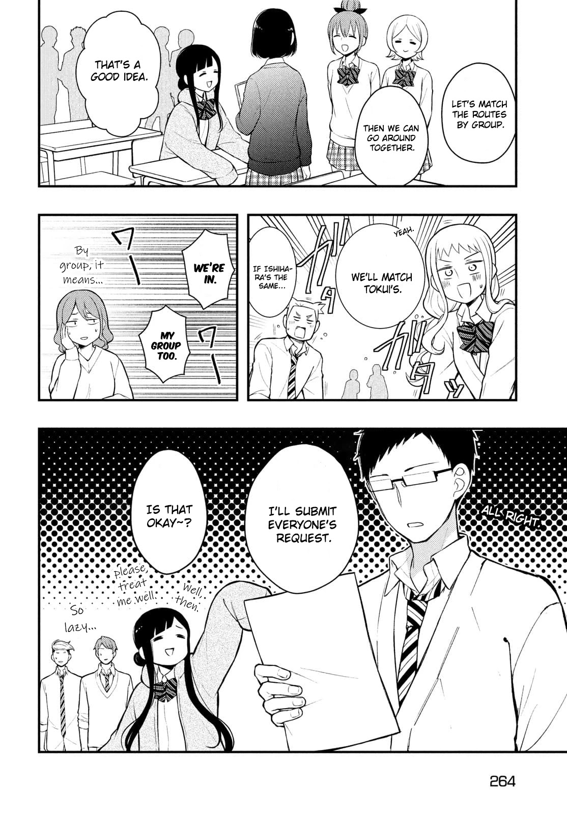 Watari-kun no xx ga Houkai Sunzen chapter 68 page 9