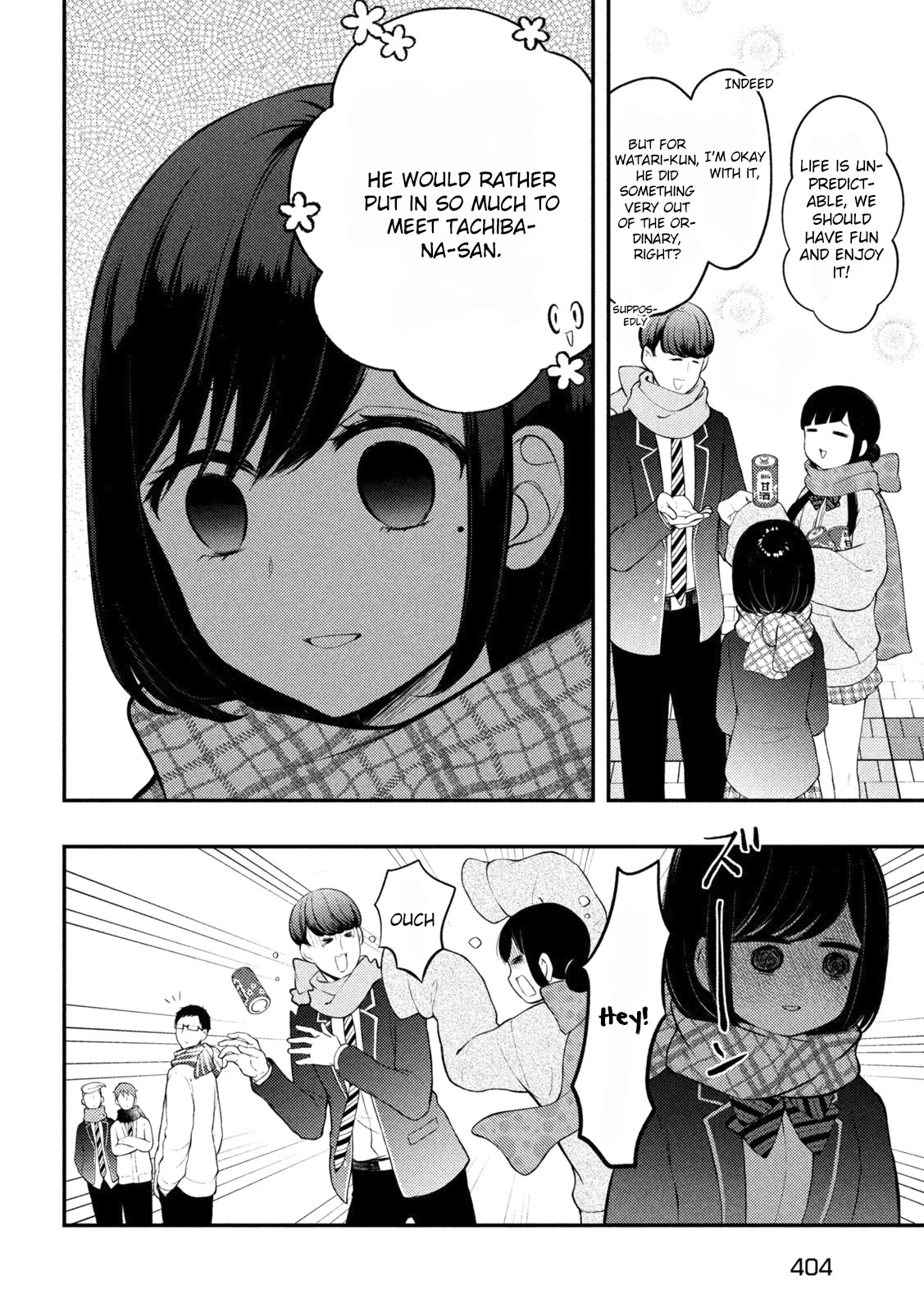 Watari-kun no xx ga Houkai Sunzen chapter 72 page 9