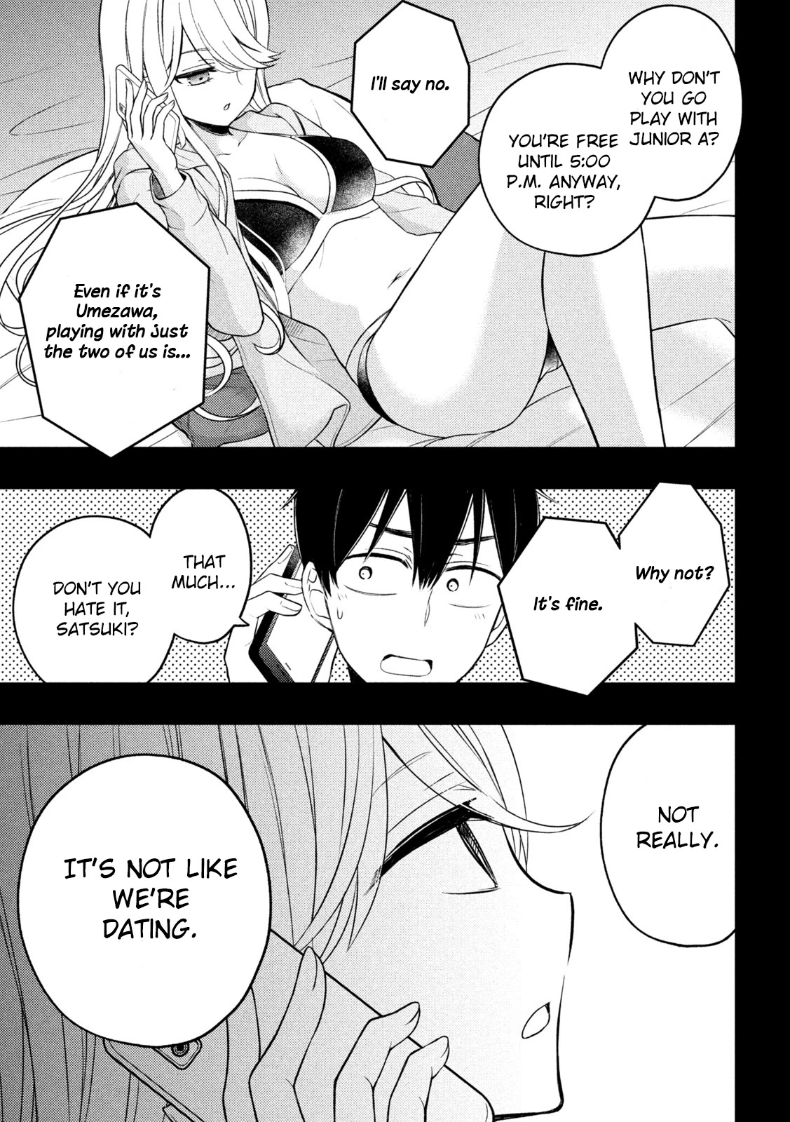 Watari-kun no xx ga Houkai Sunzen chapter 74 page 8