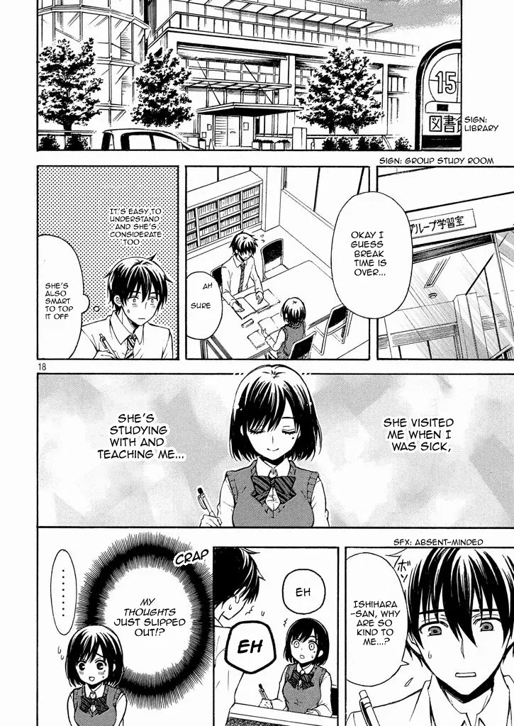 Watari-kun no xx ga Houkai Sunzen chapter 8.2 page 19