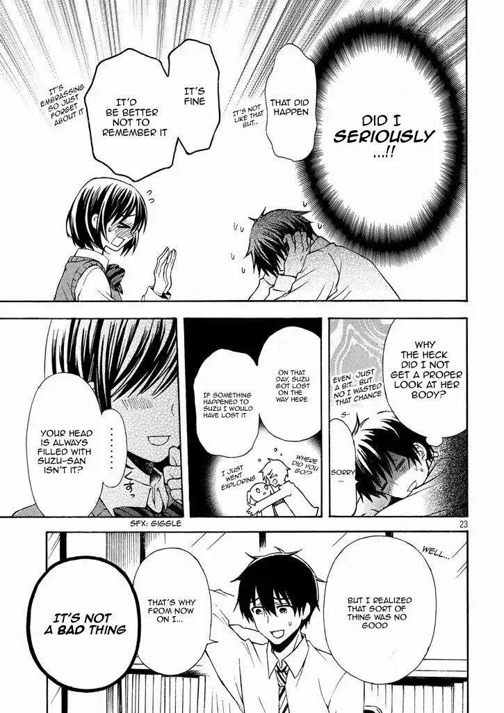 Watari-kun no xx ga Houkai Sunzen chapter 8.2 page 24