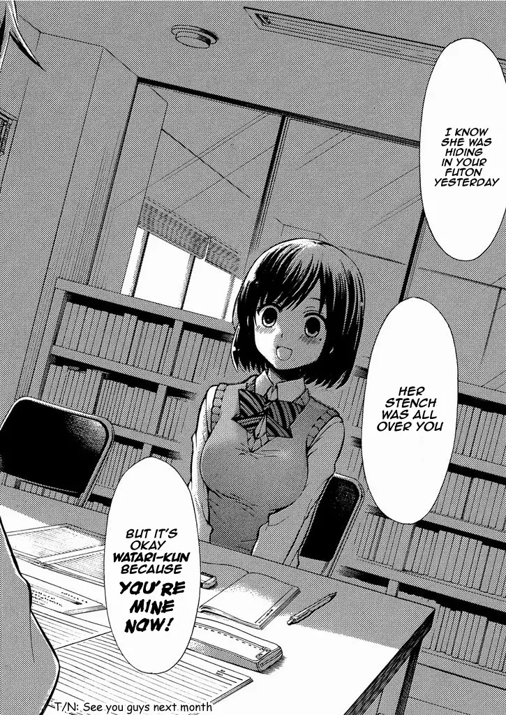 Watari-kun no xx ga Houkai Sunzen chapter 8.2 page 33