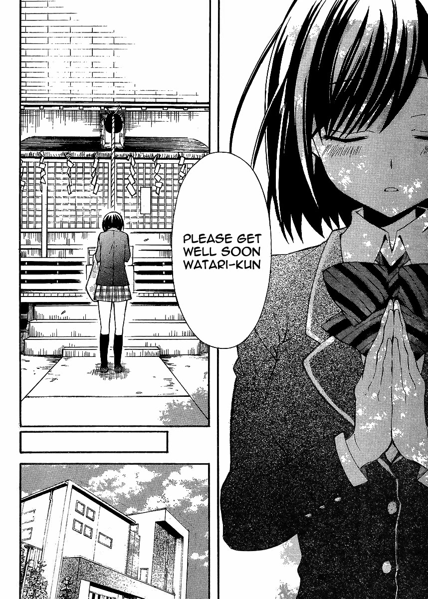 Watari-kun no xx ga Houkai Sunzen chapter 8 page 14