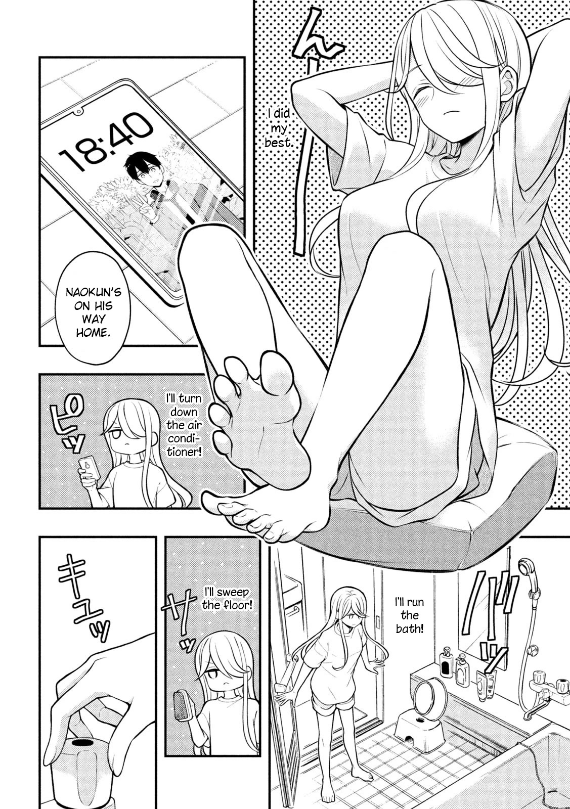 Watari-kun no xx ga Houkai Sunzen chapter 82 page 21