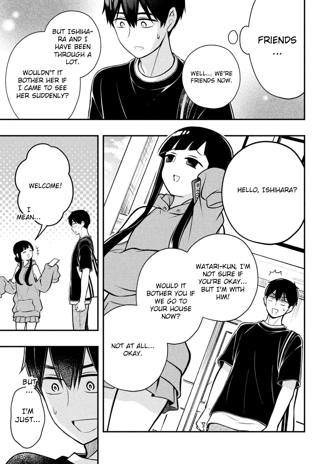 Watari-kun no xx ga Houkai Sunzen chapter 85 page 9