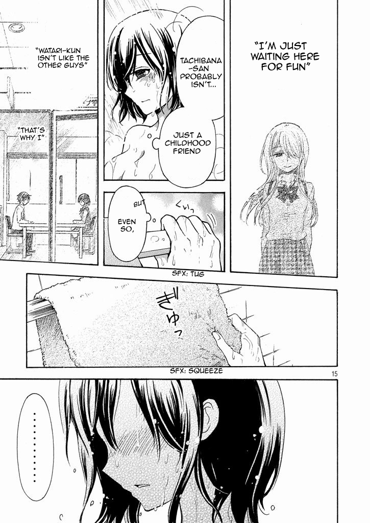 Watari-kun no xx ga Houkai Sunzen chapter 9 page 16