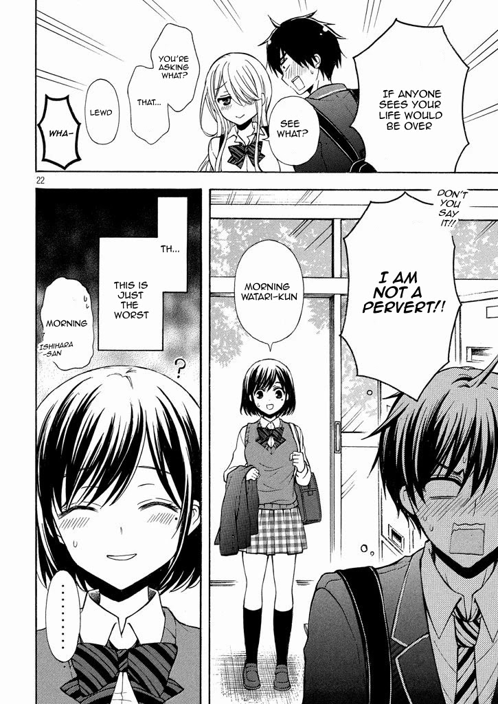 Watari-kun no xx ga Houkai Sunzen chapter 9 page 23