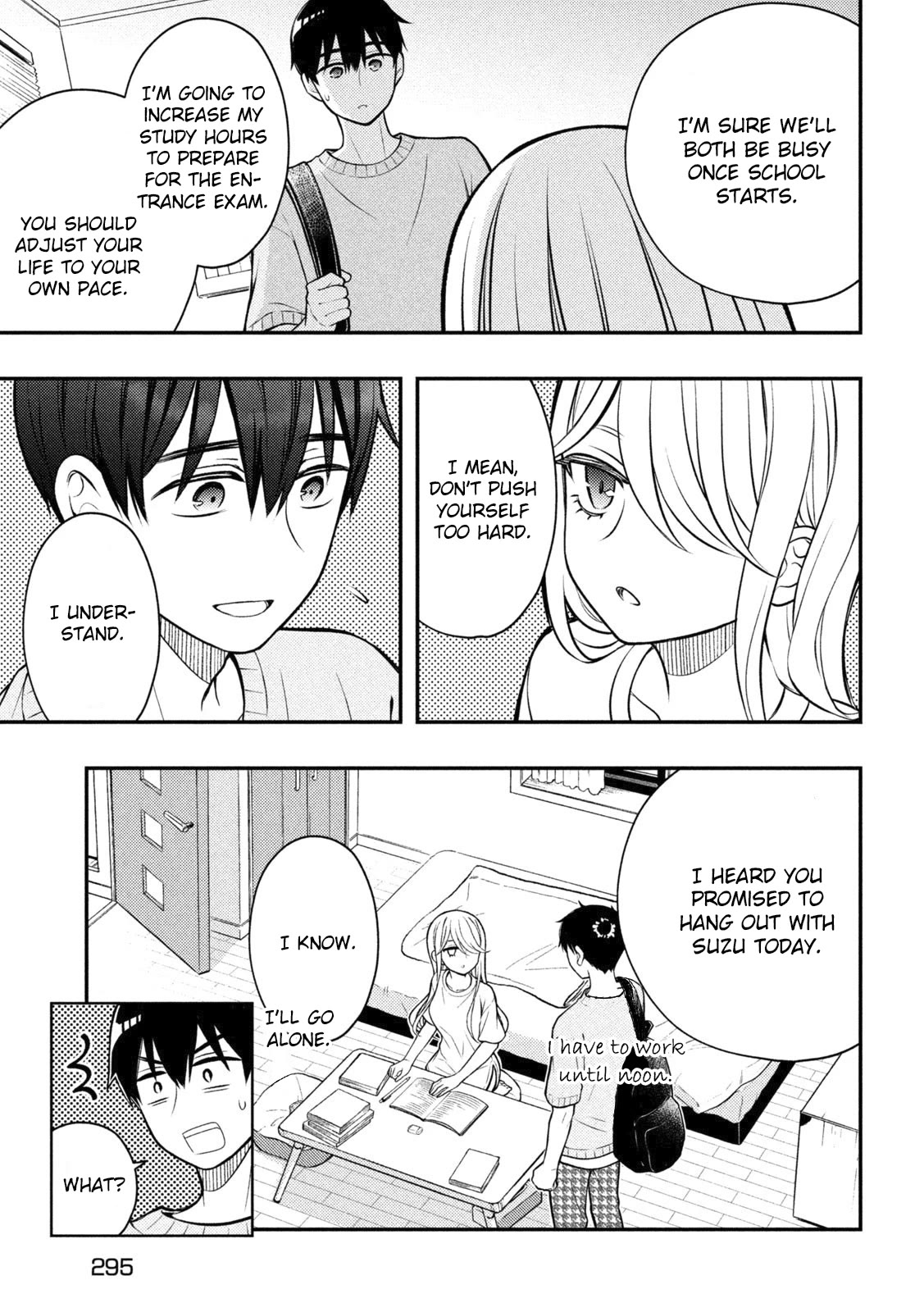 Watari-kun no xx ga Houkai Sunzen chapter 90 page 6