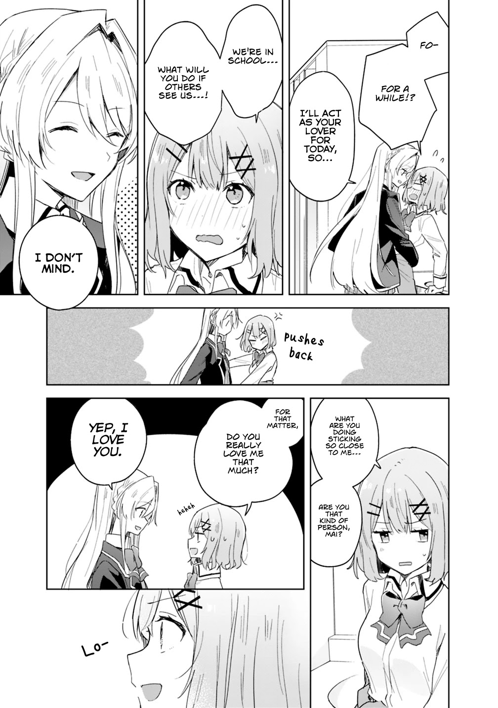 Watashi Ga Koibito Ni Nareru Wake Naijan, Muri Muri! (Muri Janakatta!?) chapter 3 page 3