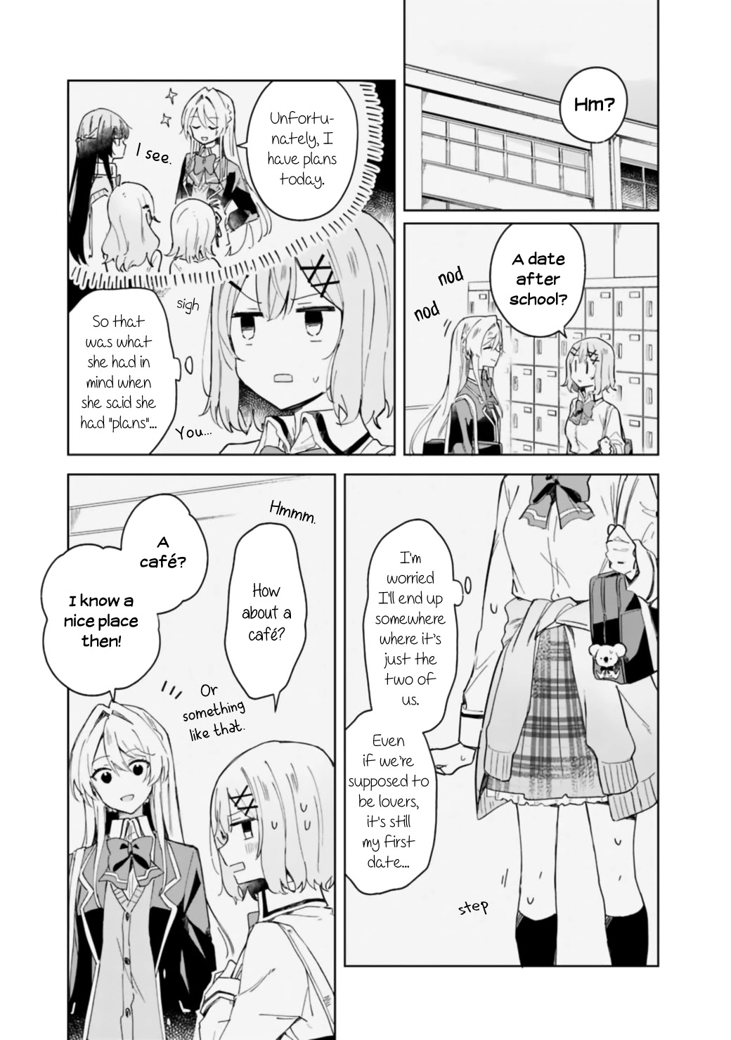 Watashi Ga Koibito Ni Nareru Wake Naijan, Muri Muri! (Muri Janakatta!?) chapter 4 page 3