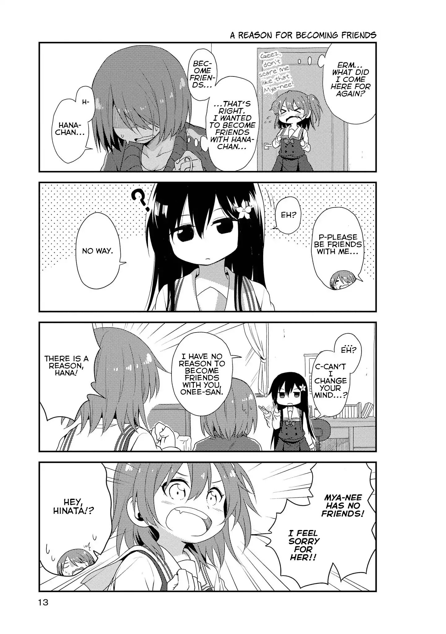 Watashi ni Tenshi ga Maiorita! chapter 1 page 12