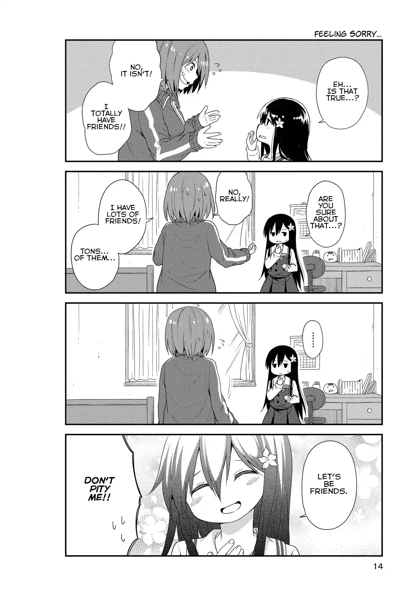 Watashi ni Tenshi ga Maiorita! chapter 1 page 13