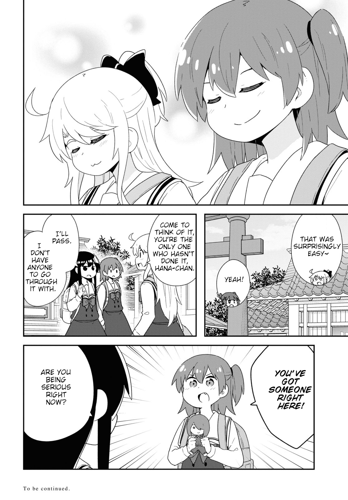 Watashi ni Tenshi ga Maiorita! chapter 105 page 14