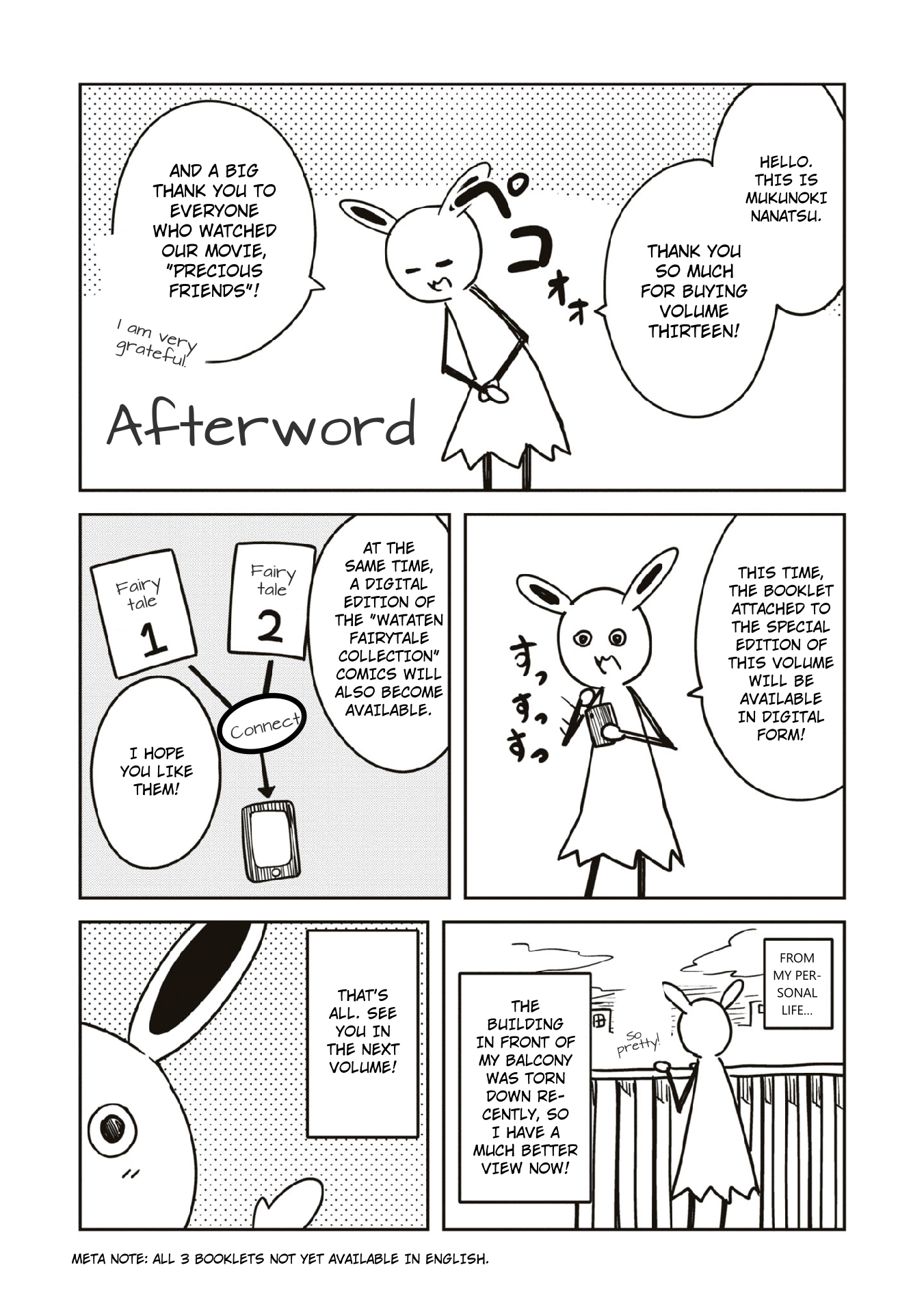 Watashi ni Tenshi ga Maiorita! chapter 107.5 page 15