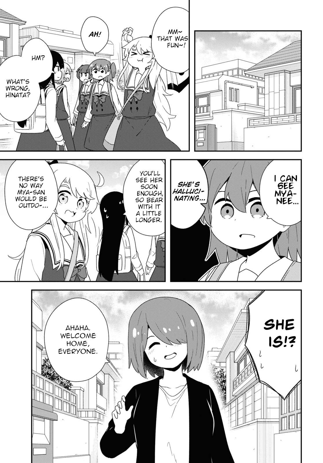 Watashi ni Tenshi ga Maiorita! chapter 107 page 13