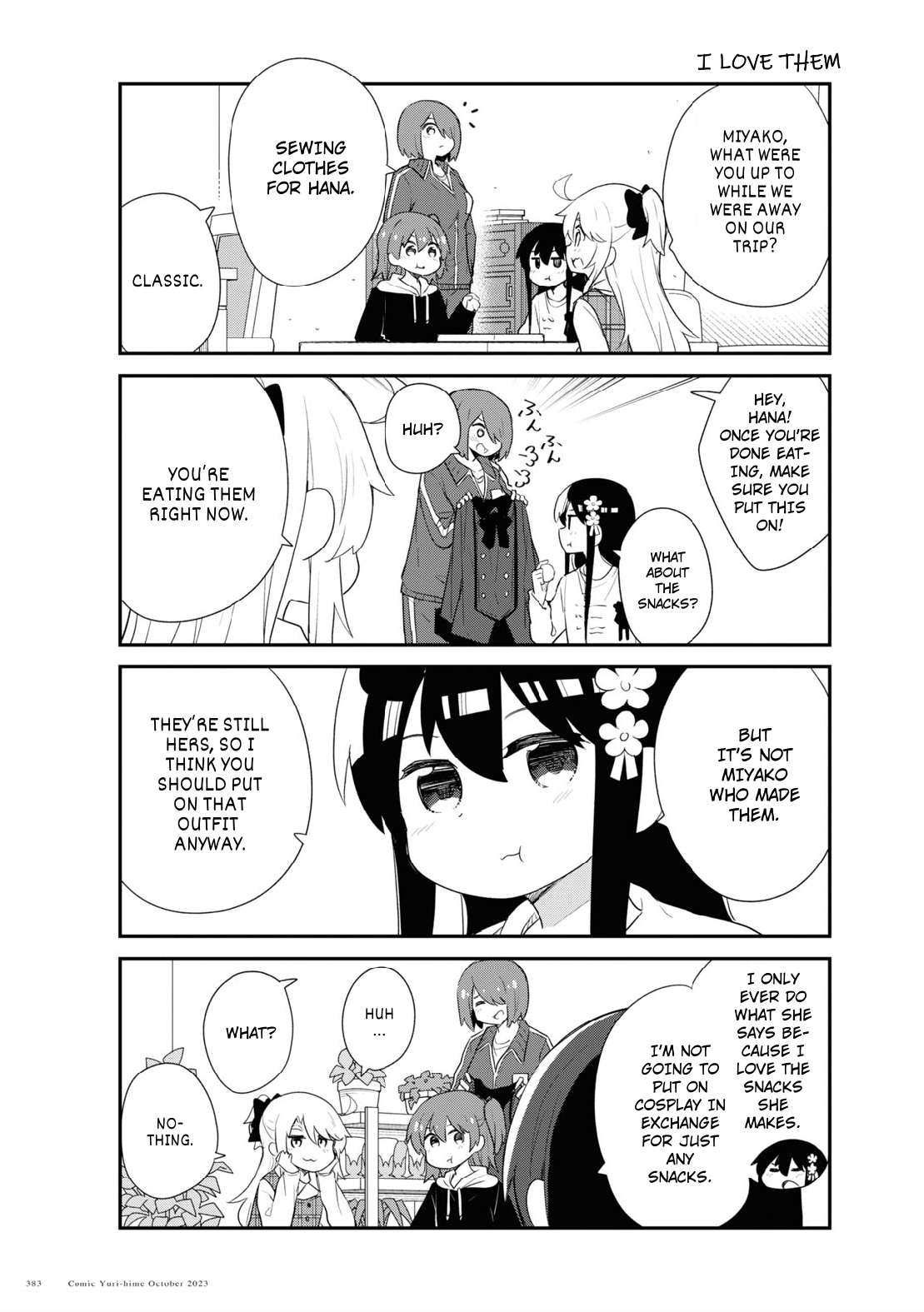 Watashi ni Tenshi ga Maiorita! chapter 109 page 3