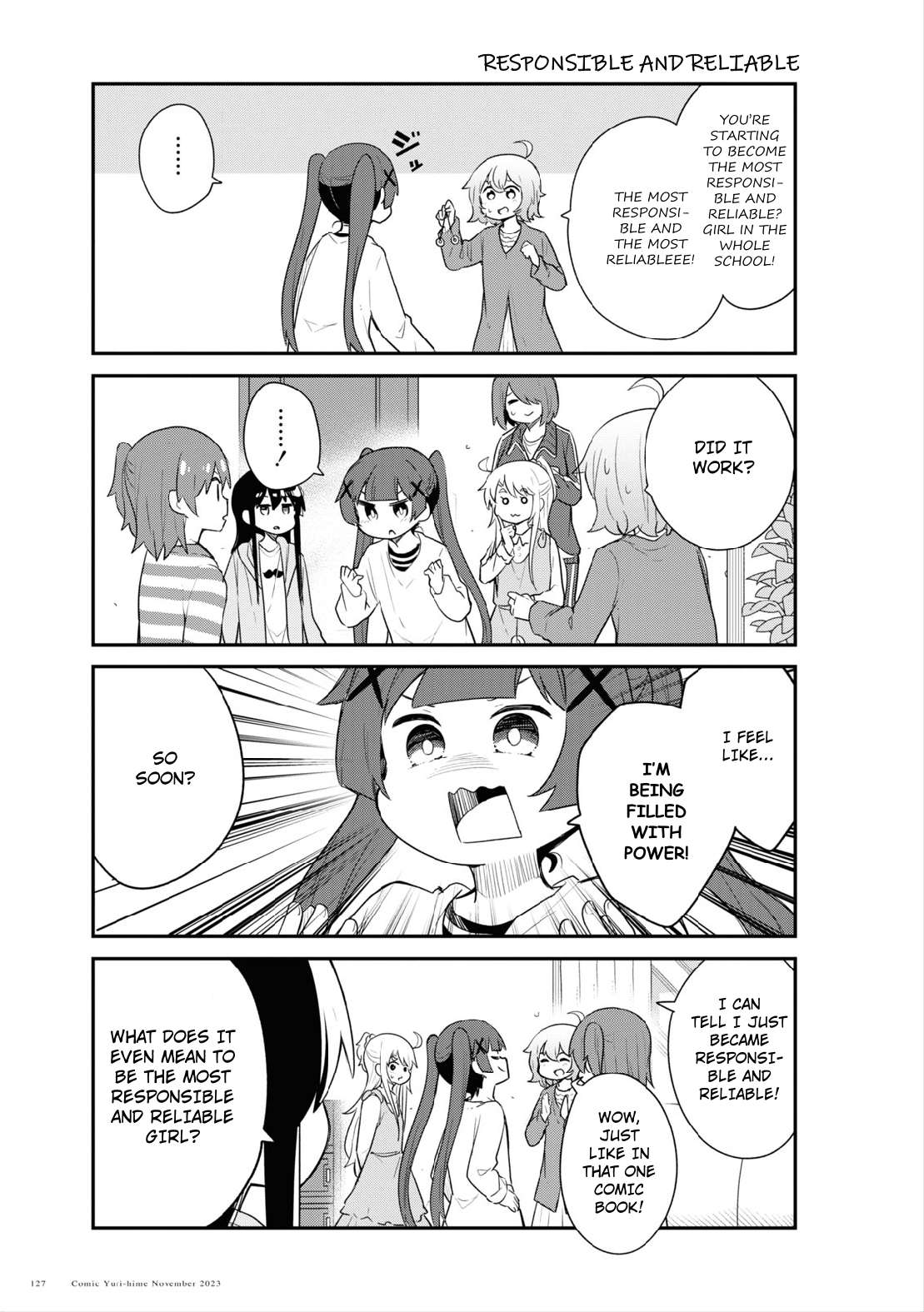 Watashi ni Tenshi ga Maiorita! chapter 110 page 7