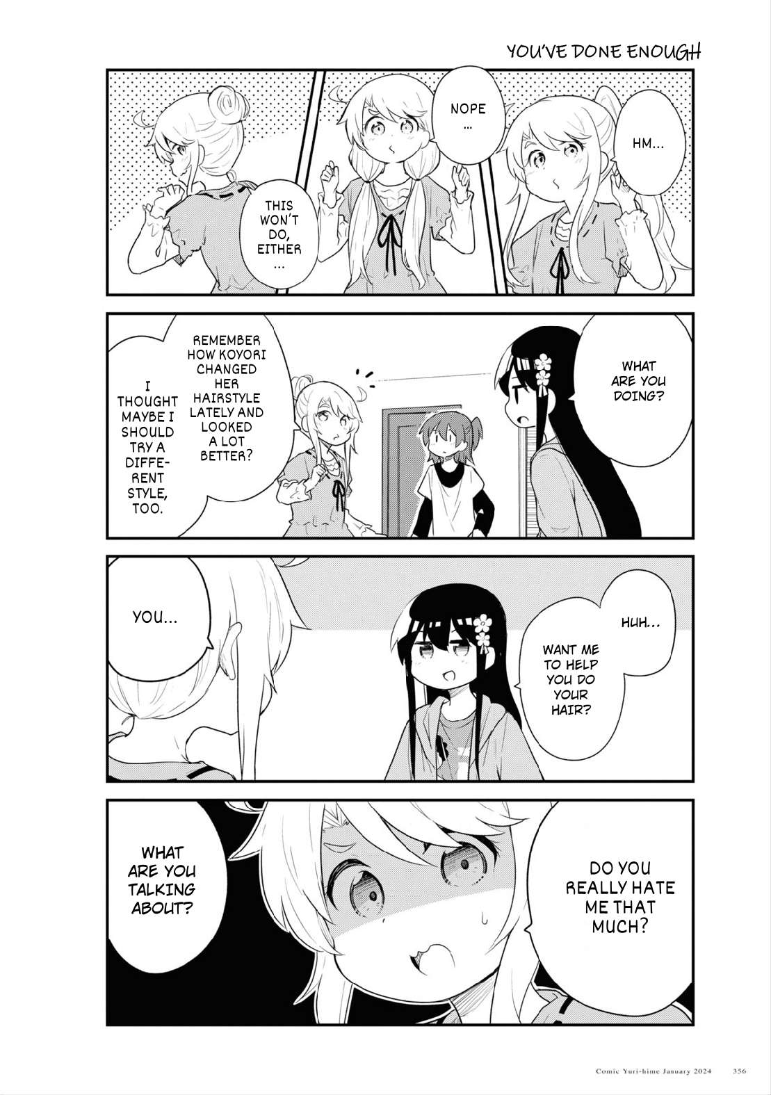 Watashi ni Tenshi ga Maiorita! chapter 112 page 2