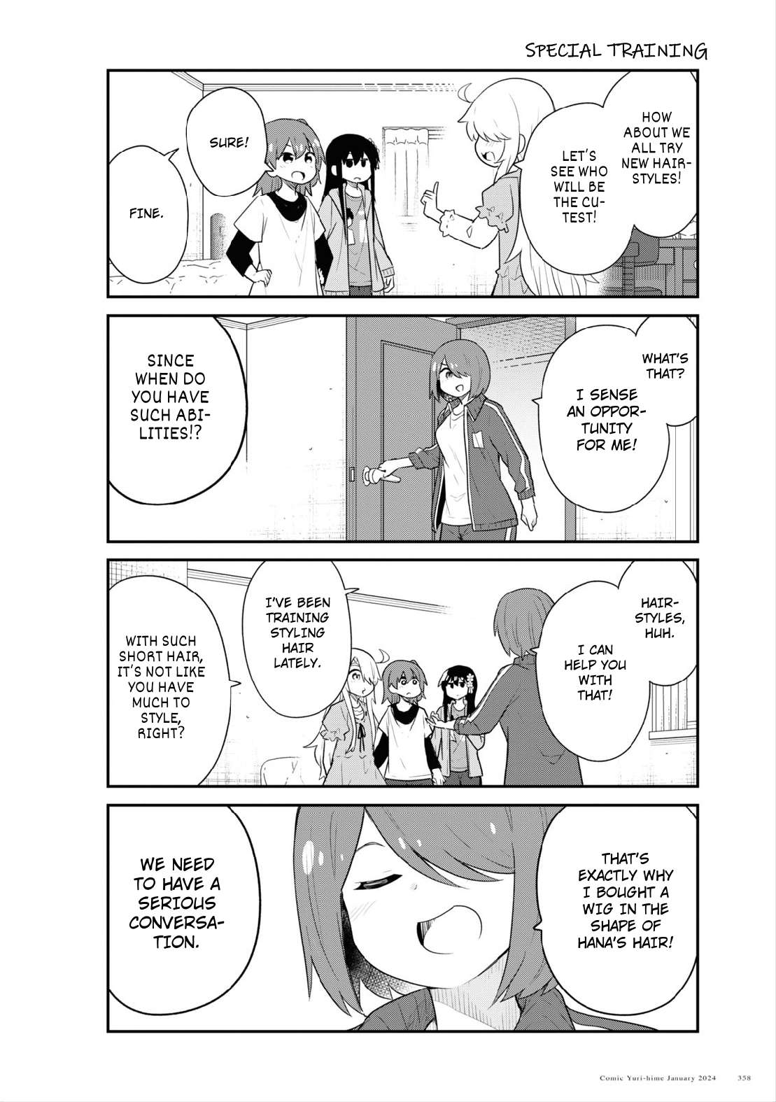 Watashi ni Tenshi ga Maiorita! chapter 112 page 4