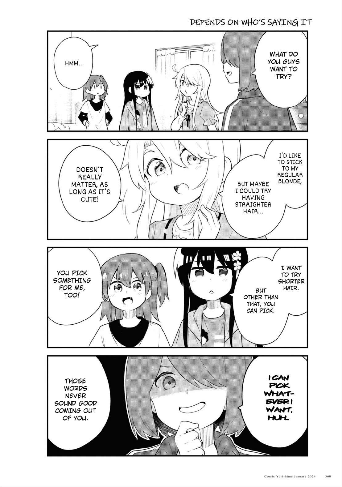 Watashi ni Tenshi ga Maiorita! chapter 112 page 6