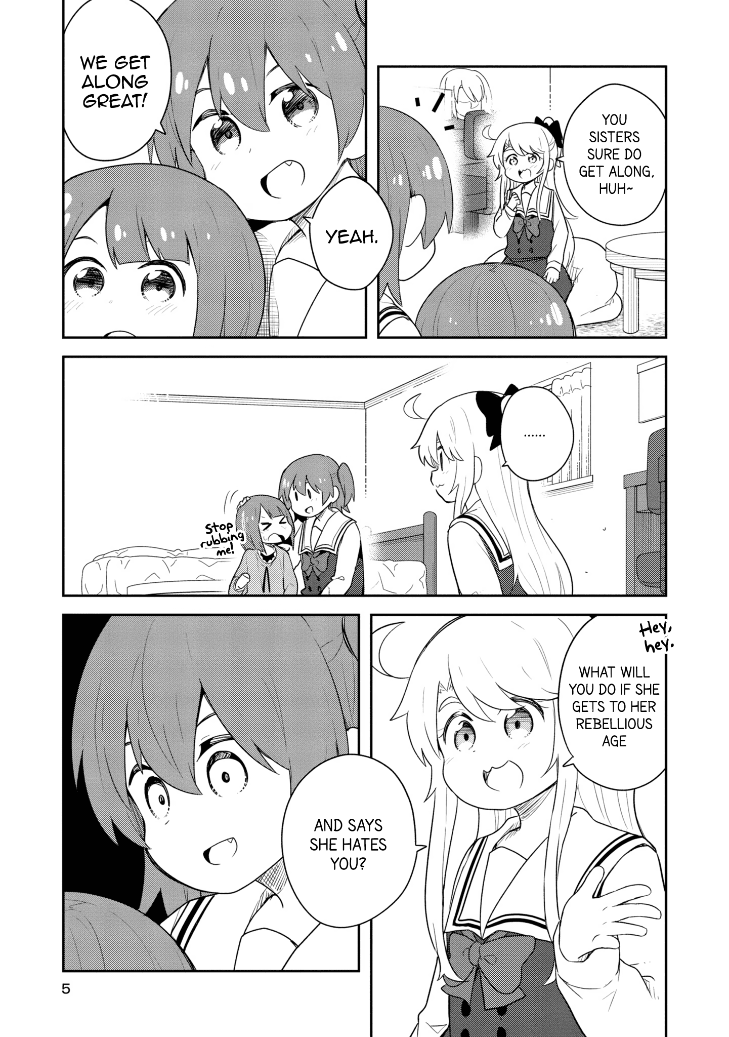 Watashi ni Tenshi ga Maiorita! chapter 115.6 page 5