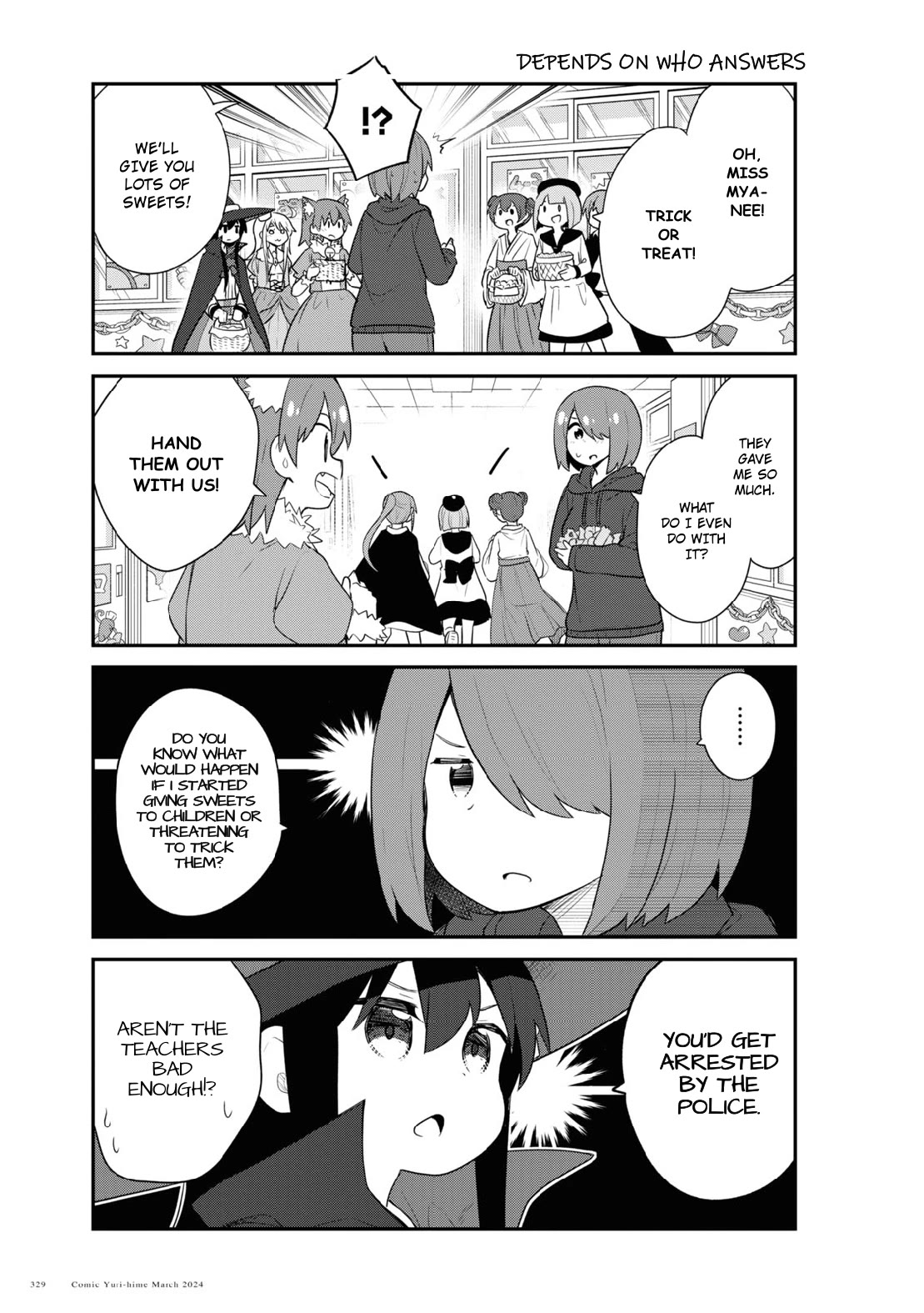 Watashi ni Tenshi ga Maiorita! chapter 115 page 5