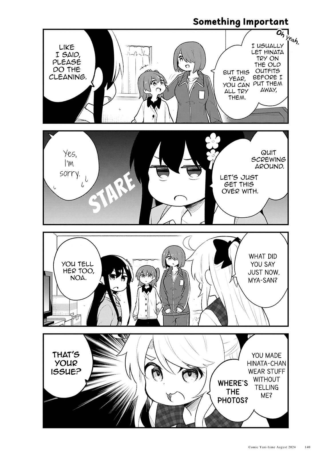 Watashi ni Tenshi ga Maiorita! chapter 121 page 8