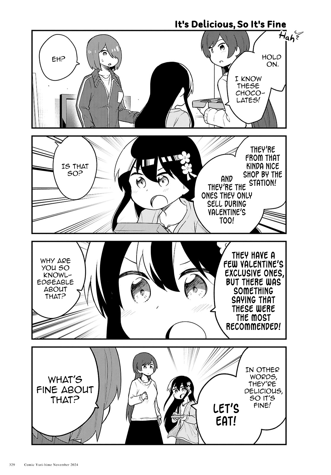 Watashi ni Tenshi ga Maiorita! chapter 124 page 11