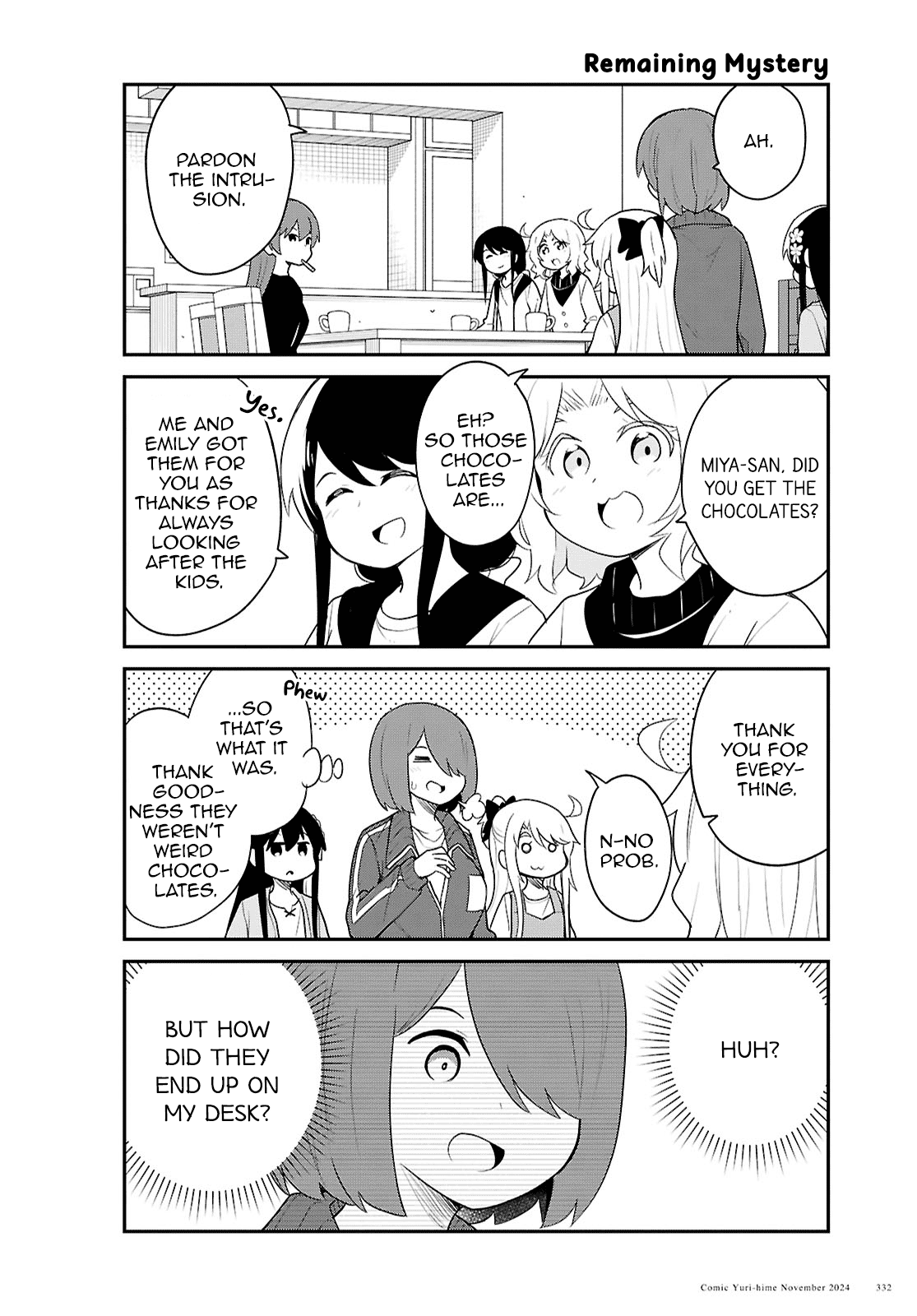 Watashi ni Tenshi ga Maiorita! chapter 124 page 14