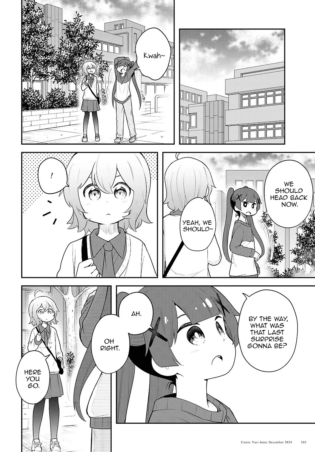 Watashi ni Tenshi ga Maiorita! chapter 125 page 14