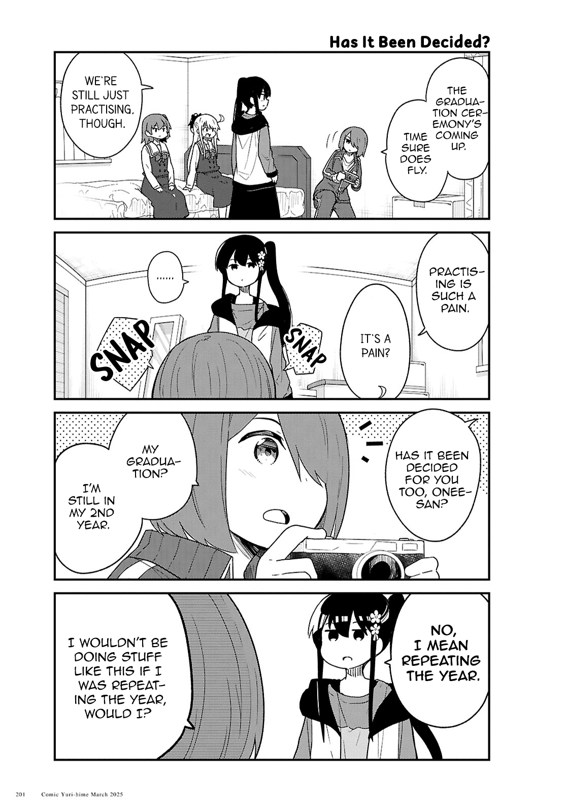 Watashi ni Tenshi ga Maiorita! chapter 129 page 5