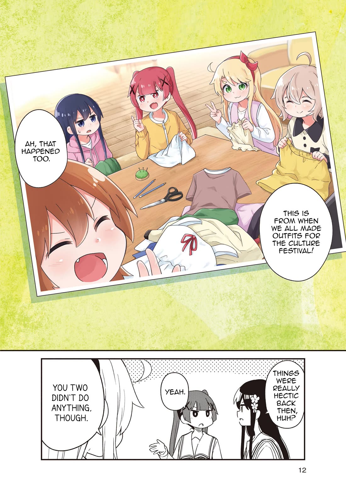 Watashi ni Tenshi ga Maiorita! chapter 132.6 page 12