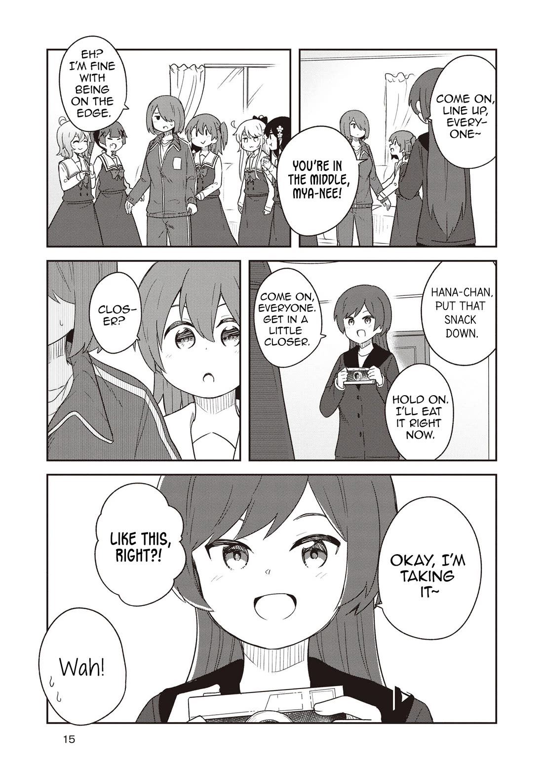 Watashi ni Tenshi ga Maiorita! chapter 132.6 page 15