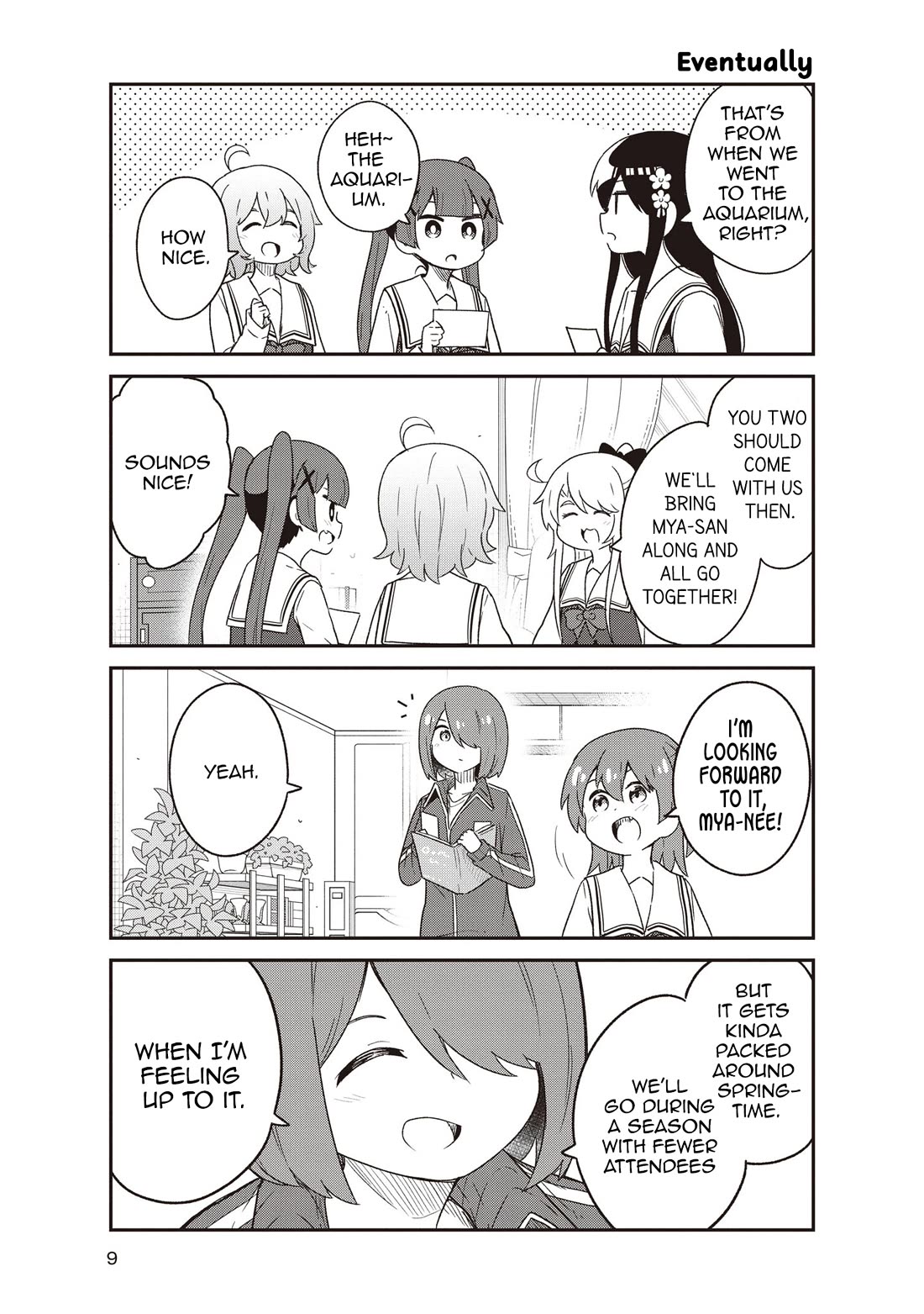 Watashi ni Tenshi ga Maiorita! chapter 132.6 page 9