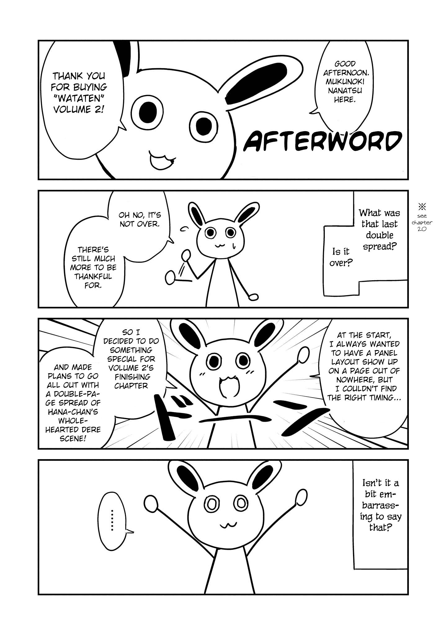 Watashi ni Tenshi ga Maiorita! chapter 20.5 page 4